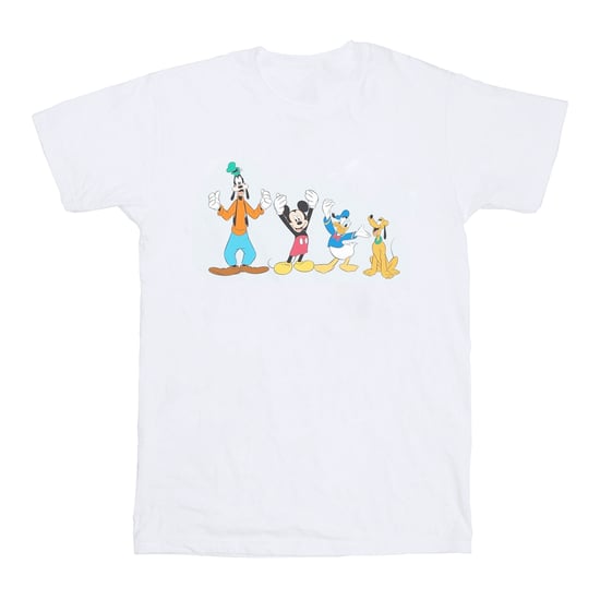 Disney Boys Mickey Mouse Friends T-Shirt (White)