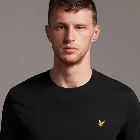 Lyle & Scott Gewoon T-shirt met lange mouwen in Zwart - Image 3
