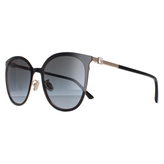 Jimmy Choo Cat Eye Womens Black Gold Dark Grey Gradient ORIA/G/SK - Image 2