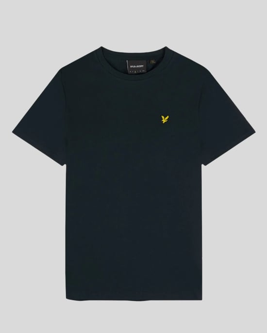 Mens Plain T-Shirt Plus in Navy - Image 1