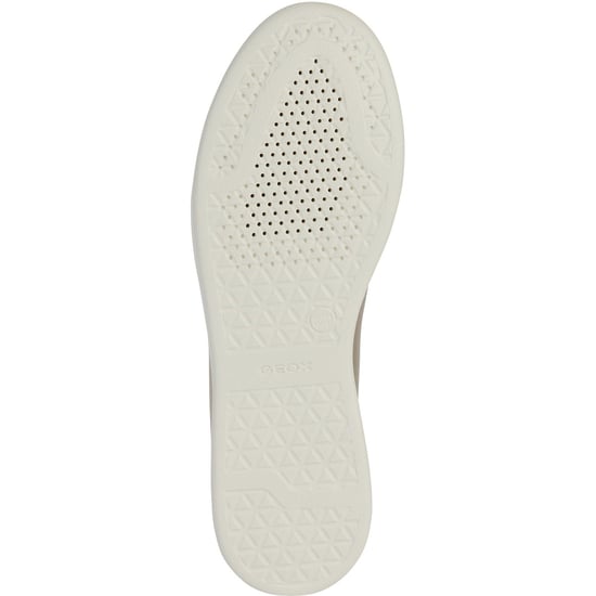 Geox D Jaysen B Leather Vrouwentrainers Lichtgoud/Optisch Wit - Image 3
