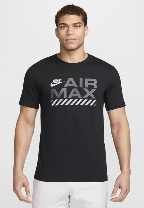 Nike Air Max Graphic Mens T-Shirt in Black - Image 1