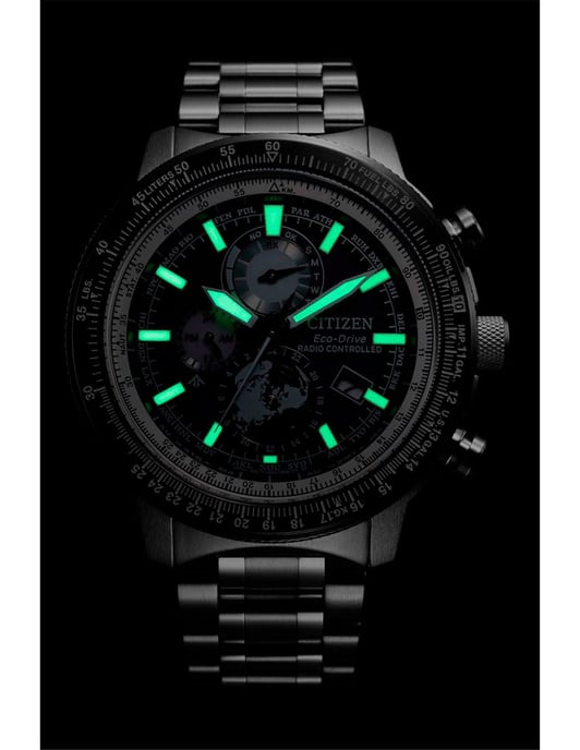 Citizen Promaster Geo Trekker Heren Zilveren Horloge BY3006-53E - Image 5