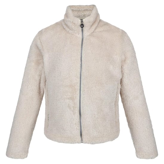 Regatta Childrens/Kids Kallye Ripple Fleece Jacket (Light Vanilla) - Image 1