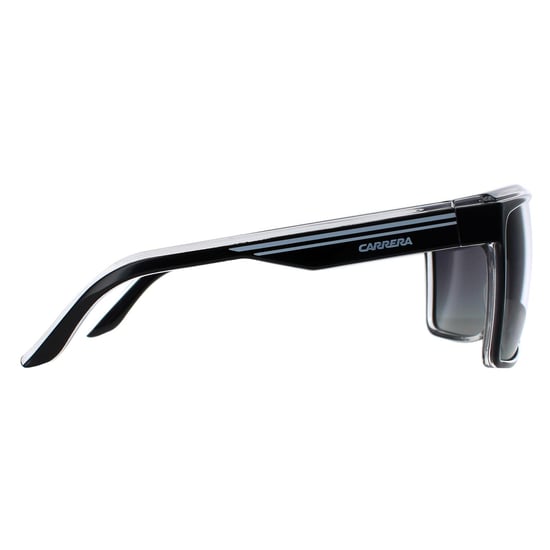Carrera Shield Unisex Black White Grey Gradient Polarized 22