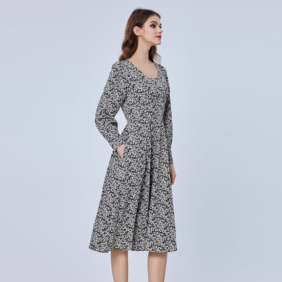 Midi Tea -jurk met Liberty Print - Image 4