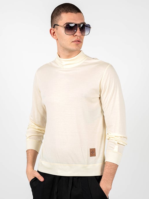 Bally Longsleeve Turtle-Neck Men's Yellow