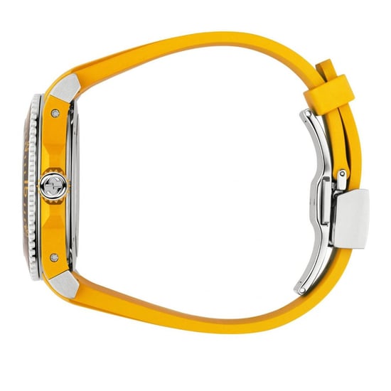Gucci YA136317 Yellow Embroidered Tiger Dial Men's Watch - Image 3