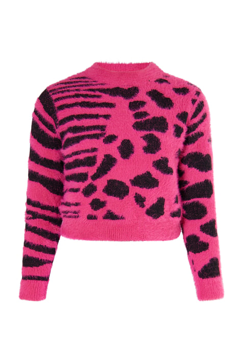 Mymo Gebreide trui meisjes (kinderen) roze - Image 1