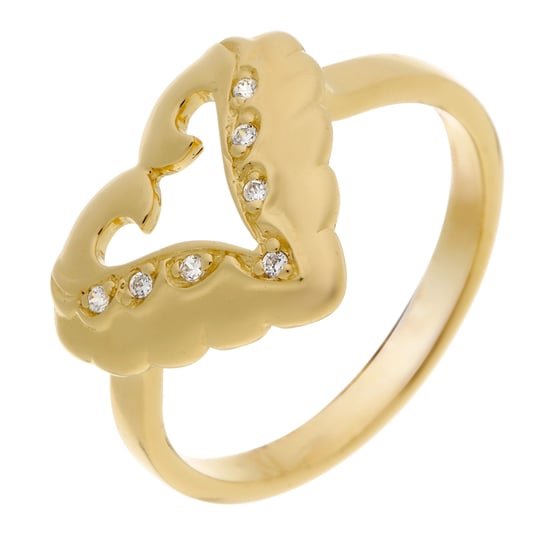 Orphelia Dames 925 Sterling Zilveren Ring - Goud ZR-3936/1 - Image 1
