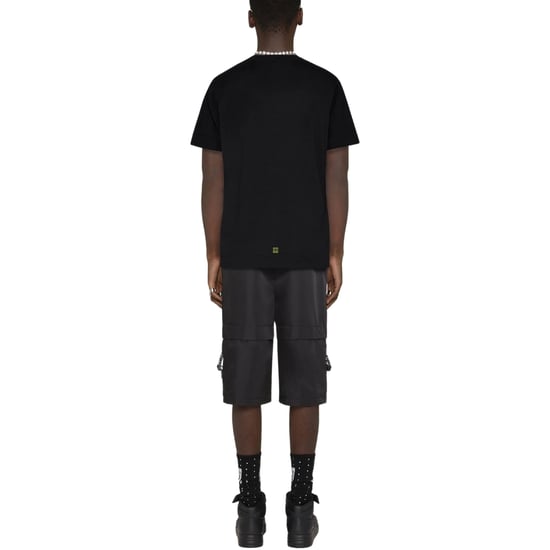 Oversized zwart T-shirt met cirkellogo van Givenchy - Image 4