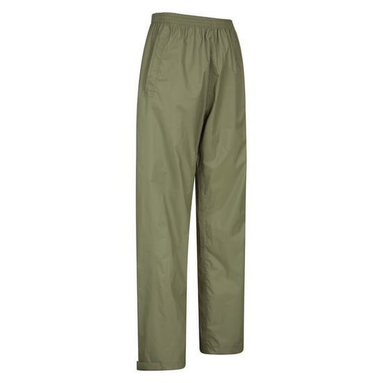 Mountain Warehouse Dam/Dotter Pakka Vattentäta Överdragsbyxor (Khaki) - Image 3