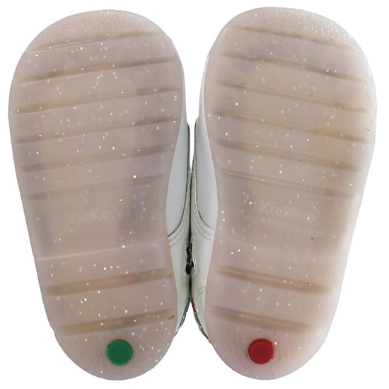 Kickers Hi Faires Kids White Boots - Image 5