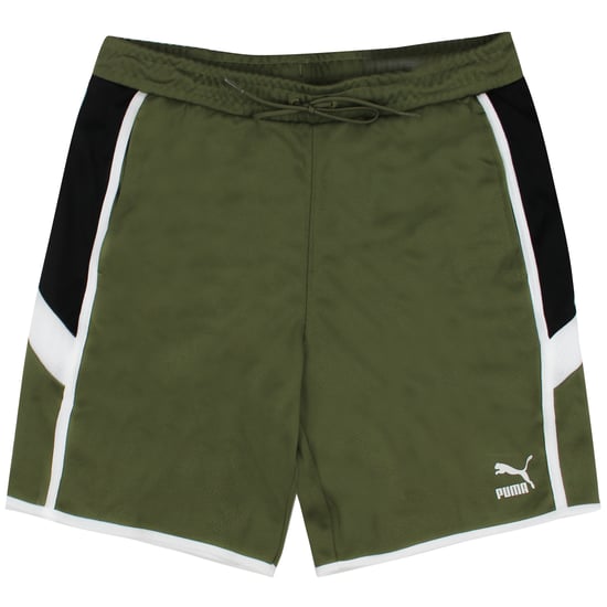 Puma Iconic MCS 8" Burnt Olive Mens Track Shorts 596451 49