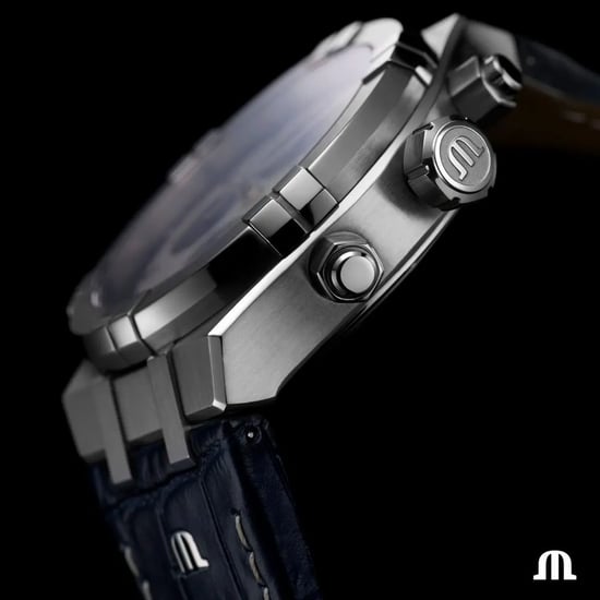 Maurice Lacroix Aikon Men's Blue Watch AI6038-SS001-131-1 - Image 3