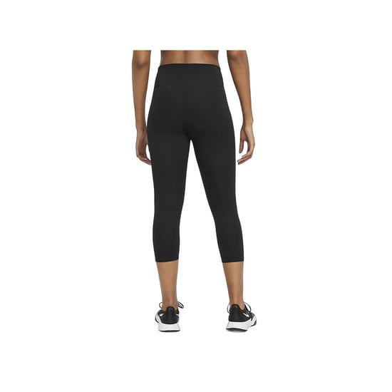 Nike Dames/Dames Capri Dri-FIT 3/4 Legging (Zwart) - Image 2