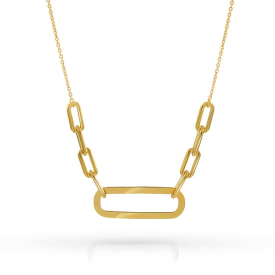 Orphelia 'Essence' Women's 925 Sterling Silver Set: Necklace + Earrings - Gold SET-7560/G - Image 2