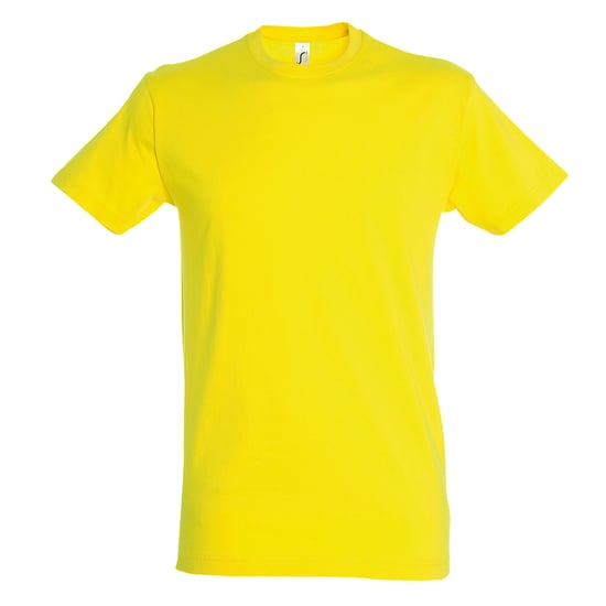 SOLS Mens Regent Short Sleeve T-Shirt (Lemon) - Image 1