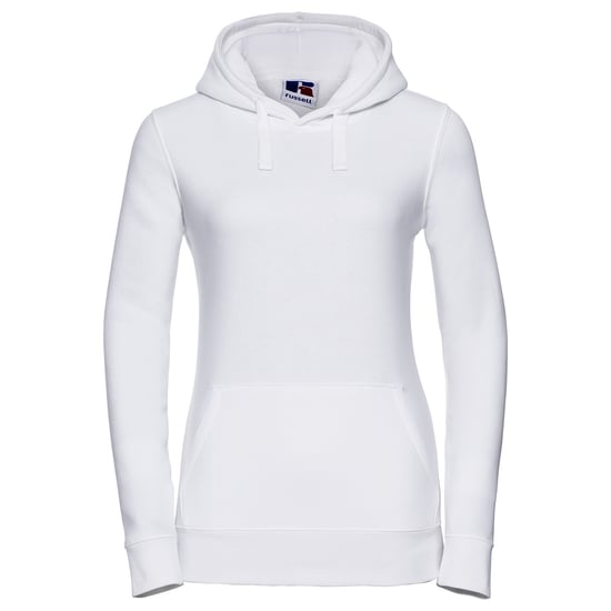 Russell Womens/Ladies Authentic Hoodie (White)