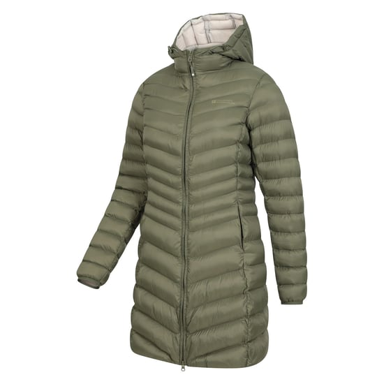 Mountain Warehouse Dam/Ladies Florence Lång Vadderad Jacka (Khaki) - Image 5