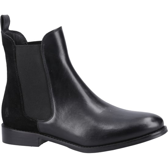 Hush Puppies Colette Suede Damstövlar Svart - Image 1