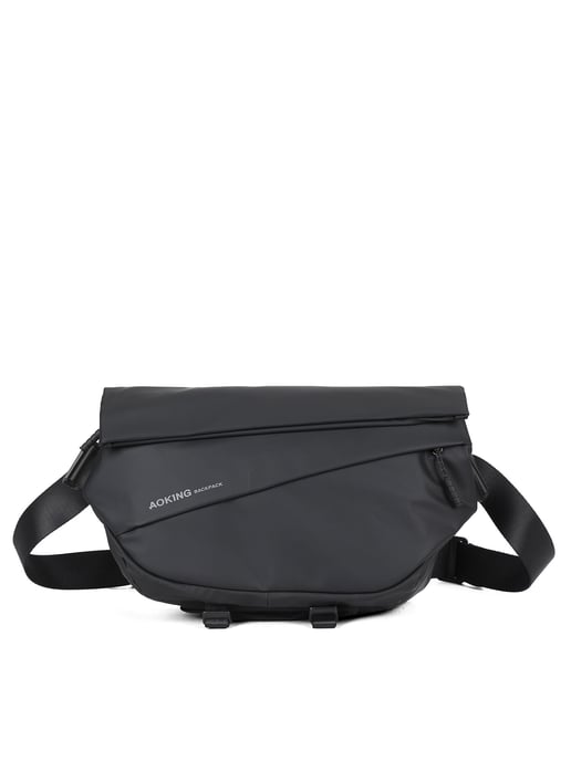 Aoking Shoulder Bag Unisex BLACK - Image 1