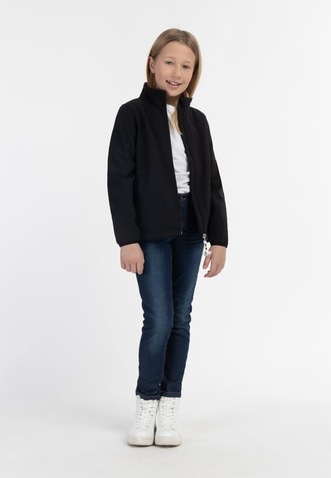 Schmuddelwedda softshell jacket Girls black - Image 2