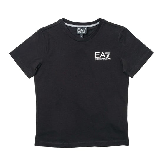 Boy's Emporio Armani EA7 Juniors Core ID T-Shirt in Black - Image 1