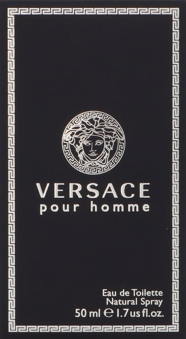 Versace Pour Homme Eau de Toilette 50ml Spray For Him - Image 2