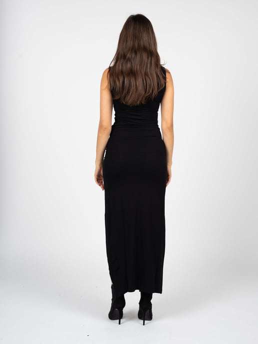 La Haine Inside Us Dress Long Dress Woman's Black - Image 4