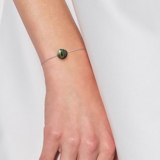 DIADEMA - Bracelet - Love Bond - Silver - Tahitian Pearl