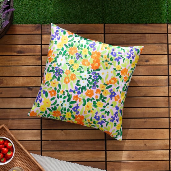 Wylder Nature Confetti Floral Printed Outdoor Filled Cushion - Image 6