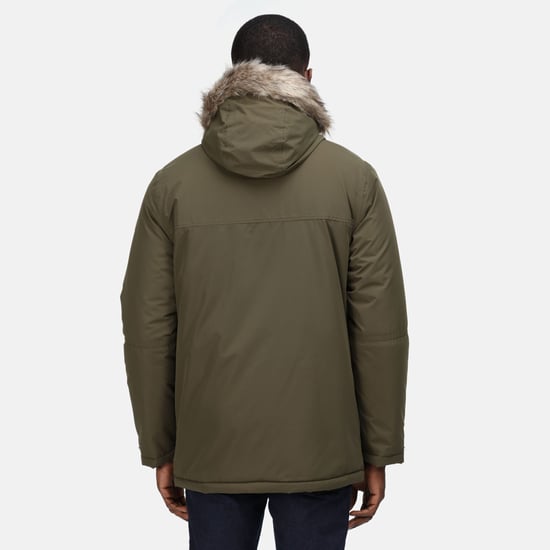 Regatta Mens Volter Waterproof Insulated Parka (Dark Khaki)