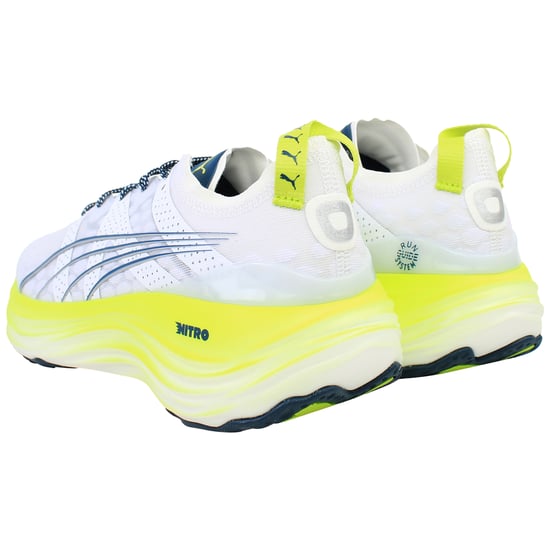 Puma ForeverRun Nitro Mens Light Blue Running Shoes - Image 3
