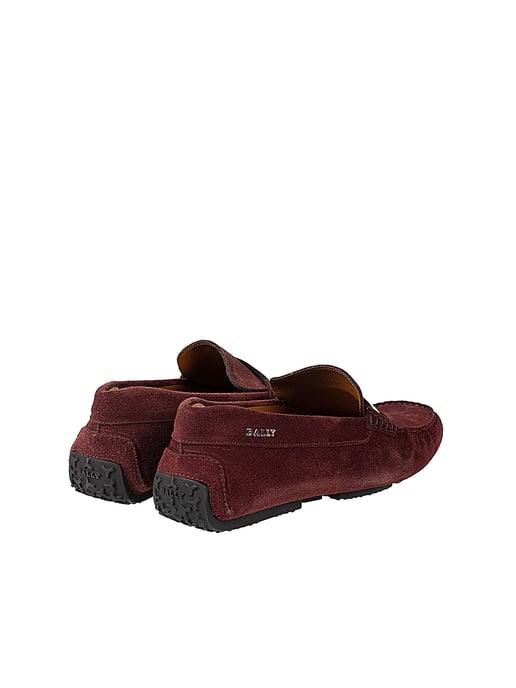 Bally Moccasiner Pearce Röd för män - Image 3