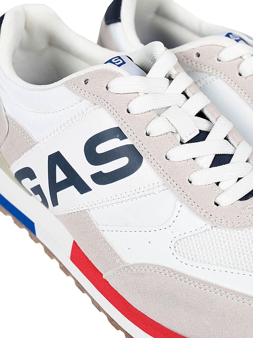 Gas Sneaker Yohn MIX Men's White - Image 4