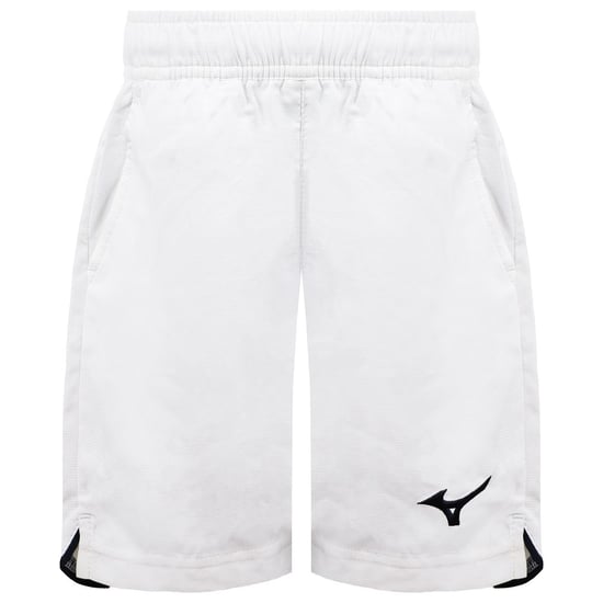Mizuno Hex Rect Kids White Shorts - Image 1
