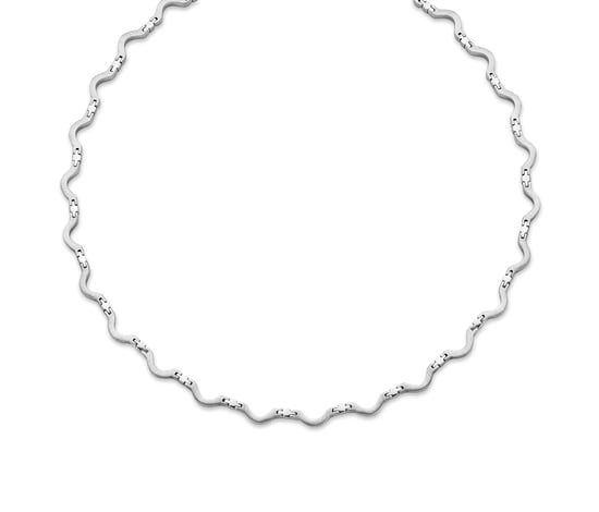 Orphelia Women's 925 Sterling Silver Set: Chain + Bracelet - Silver SET-038
