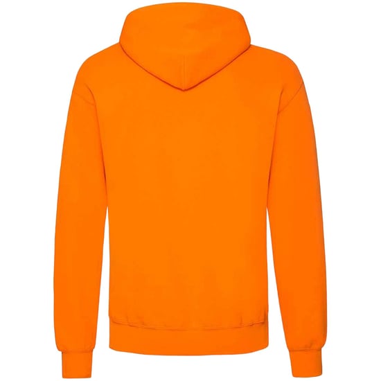 Fruit Of The Loom Unisex Volwassenen Klassiek Sweatshirt met capuchon (Oranje) - Image 2