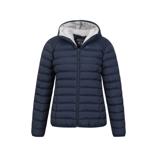 Mountain Warehouse Met imitatiebont gevoerde dames/dames jas (Marine) - Image 5