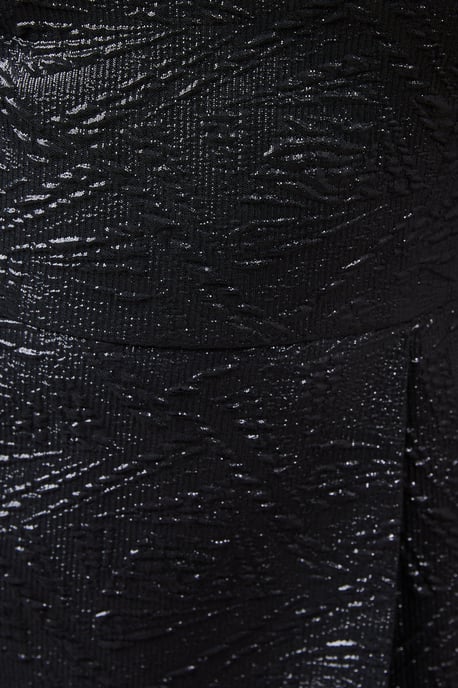 Occasion Jacquard Diamante Mini Dress