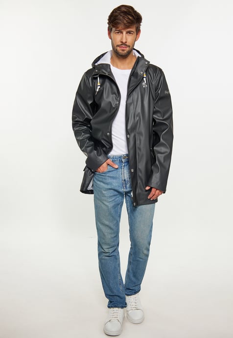 Schmuddelwedda rain jacket Men black - Image 2