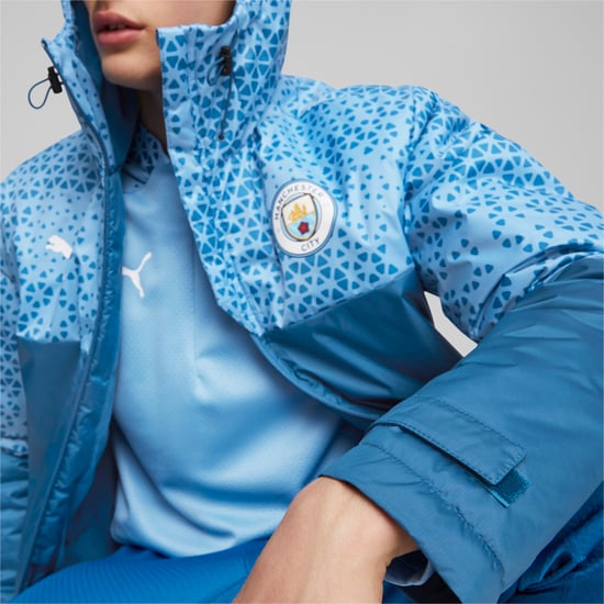 PUMA Mens Manchester City Football Graphic Winter Jacket