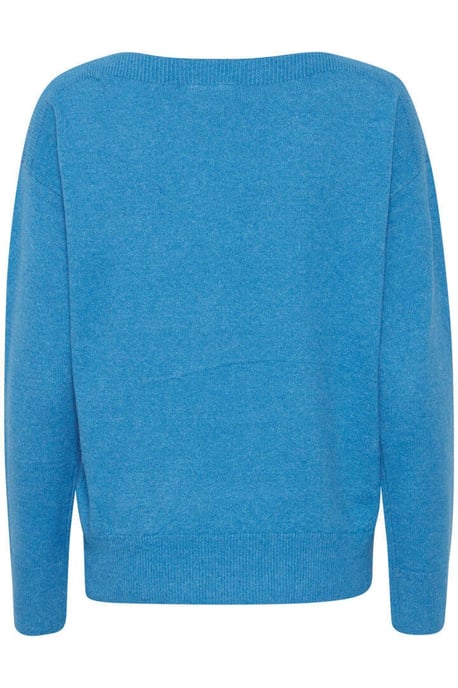 ICHI fijngebreide trui IHALPA blauw - Image 2
