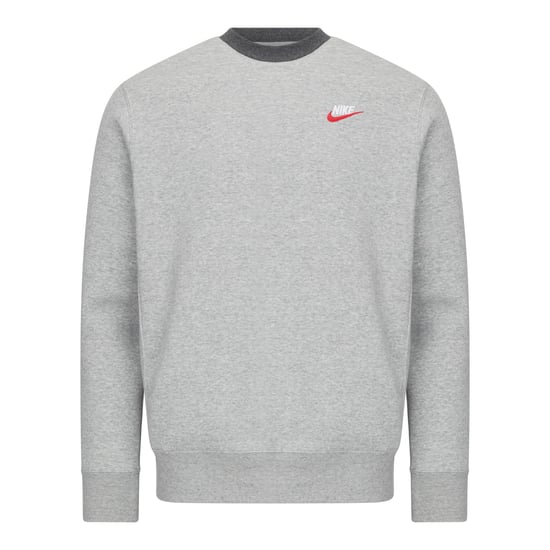 Nike Sportswear Men's Club Fleece Crew Tracksuit Grey - Image 2