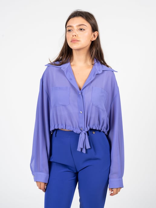 Liu Jo Shirt Woman's Purple - Image 3
