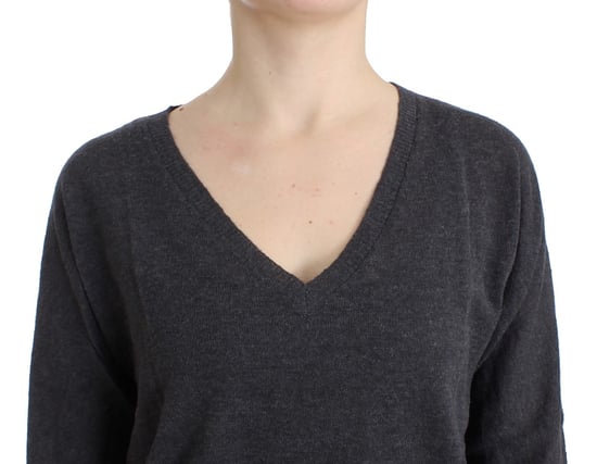 Costume National Women's Gray short sleeved sweater - Image 3