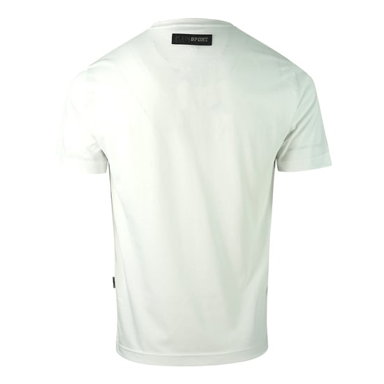 Plein Sport Blue Block White T-Shirt