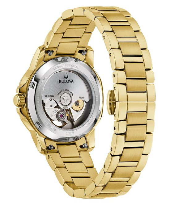 Bulova Marine Star Dames Gouden Horloge 97P171 - Image 2