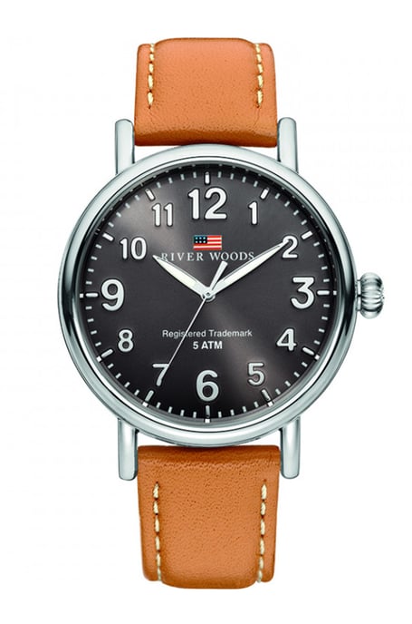 River Woods Sacramento herenhorloge Bruin RW420006 - Image 1